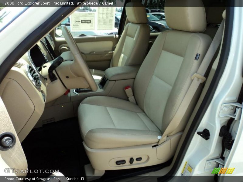  2008 Explorer Sport Trac Limited Camel Interior
