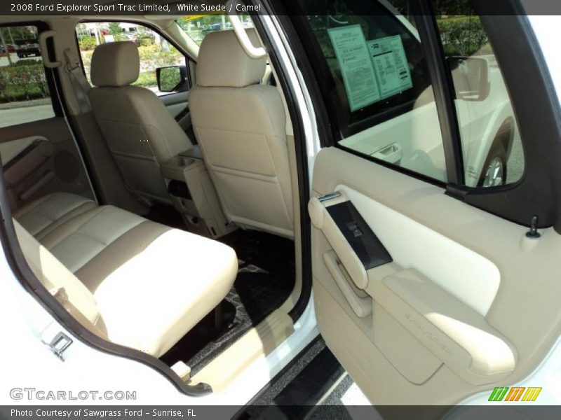 White Suede / Camel 2008 Ford Explorer Sport Trac Limited
