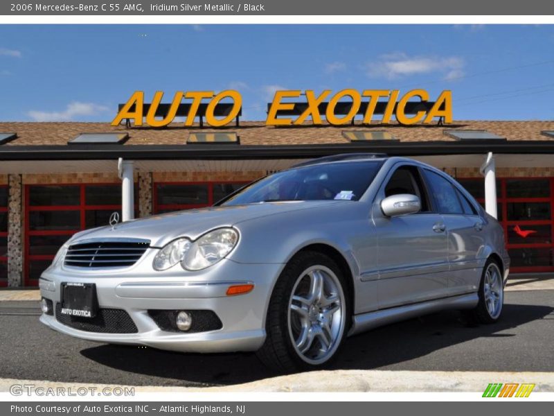 Iridium Silver Metallic / Black 2006 Mercedes-Benz C 55 AMG