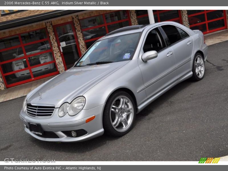 Iridium Silver Metallic / Black 2006 Mercedes-Benz C 55 AMG