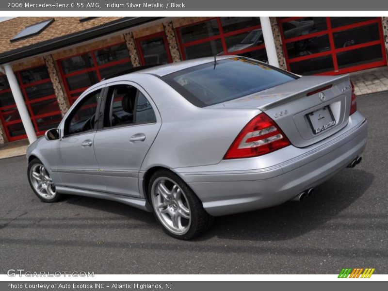 Iridium Silver Metallic / Black 2006 Mercedes-Benz C 55 AMG