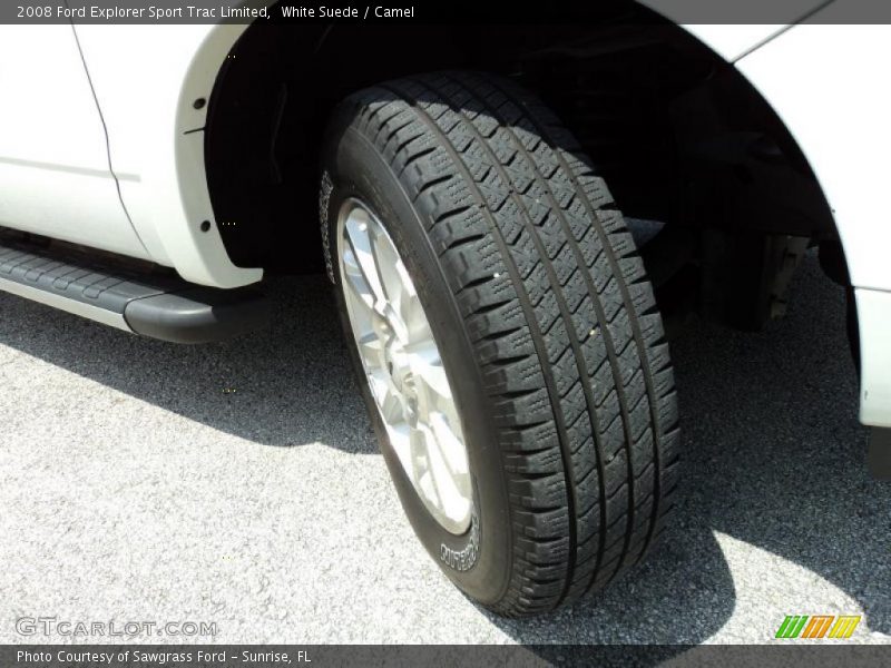 White Suede / Camel 2008 Ford Explorer Sport Trac Limited