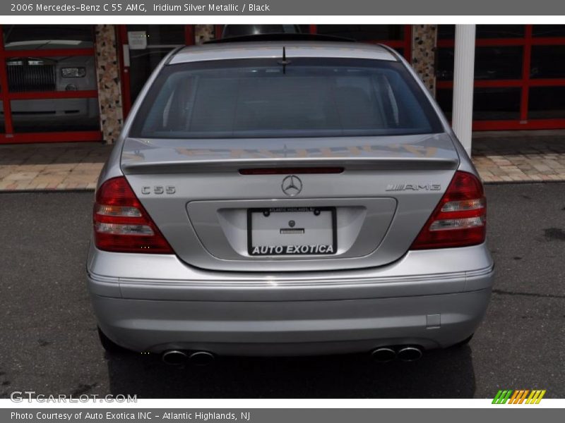 Iridium Silver Metallic / Black 2006 Mercedes-Benz C 55 AMG