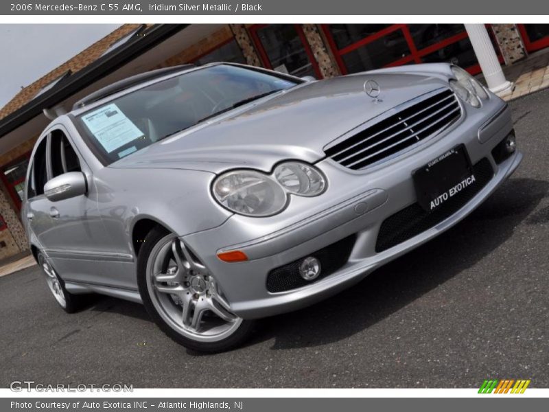 Iridium Silver Metallic / Black 2006 Mercedes-Benz C 55 AMG