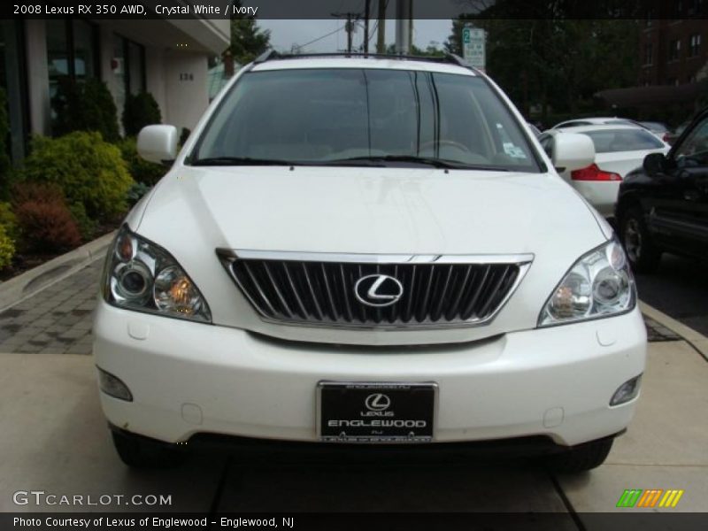 Crystal White / Ivory 2008 Lexus RX 350 AWD