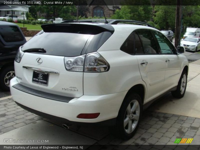 Crystal White / Ivory 2008 Lexus RX 350 AWD