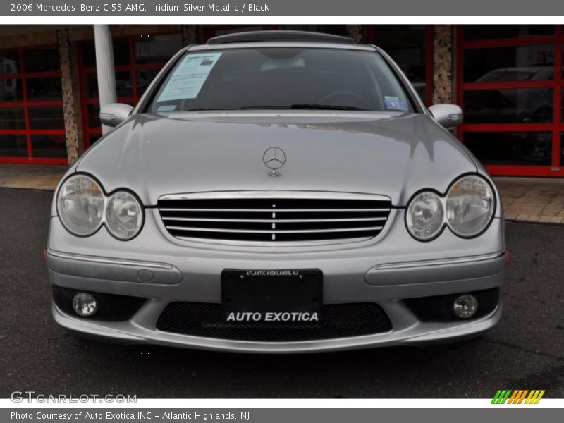 Iridium Silver Metallic / Black 2006 Mercedes-Benz C 55 AMG
