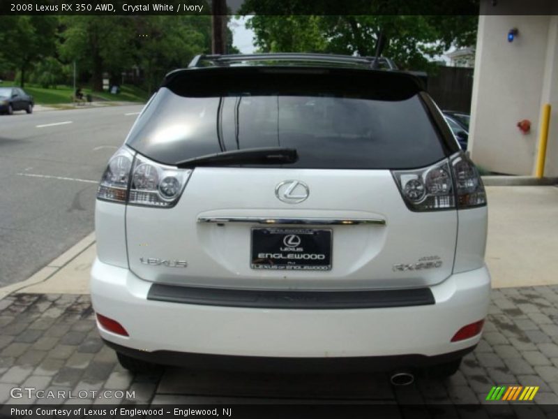 Crystal White / Ivory 2008 Lexus RX 350 AWD