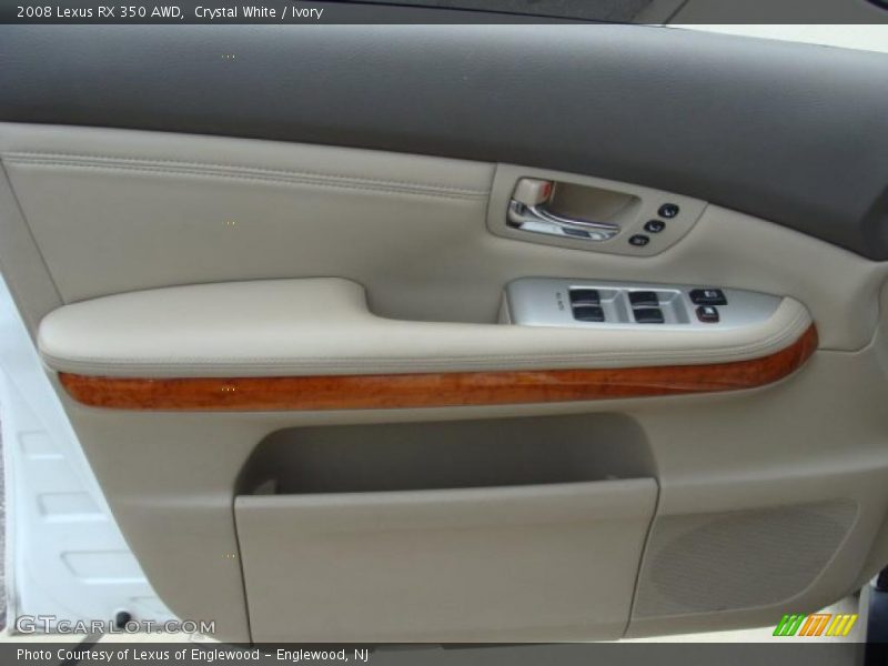 Crystal White / Ivory 2008 Lexus RX 350 AWD
