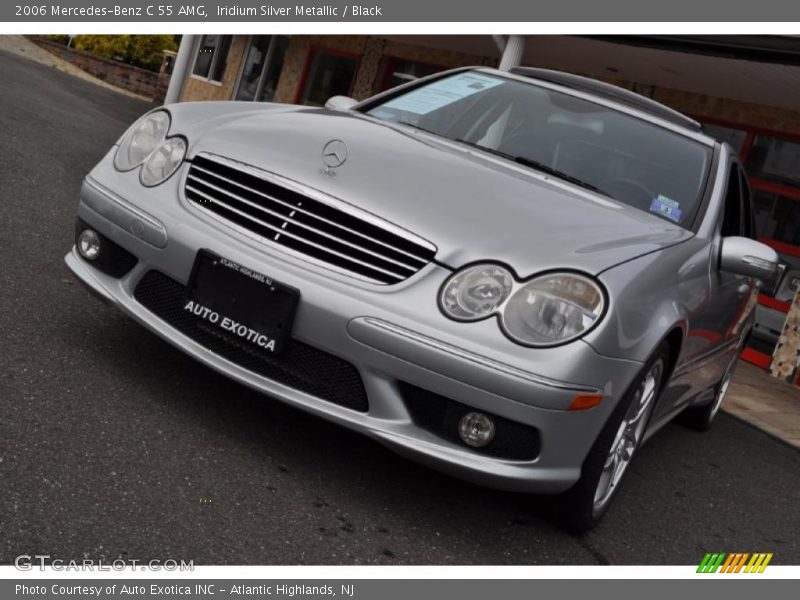 Iridium Silver Metallic / Black 2006 Mercedes-Benz C 55 AMG