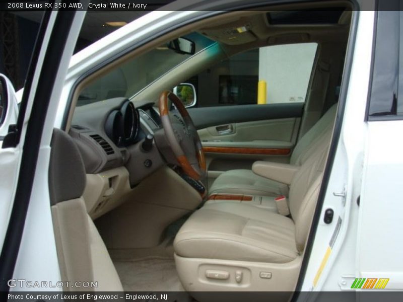 Crystal White / Ivory 2008 Lexus RX 350 AWD