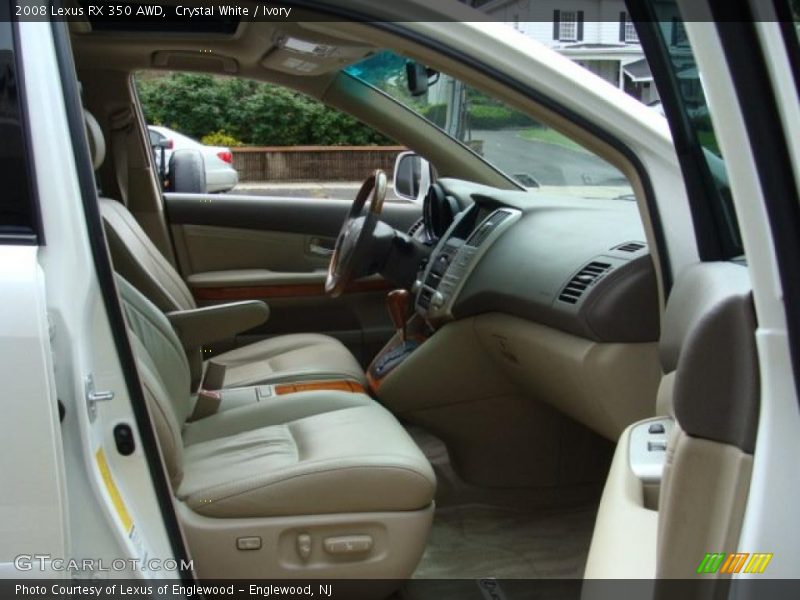 Crystal White / Ivory 2008 Lexus RX 350 AWD