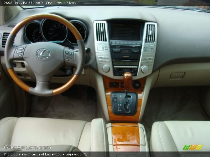 Crystal White / Ivory 2008 Lexus RX 350 AWD