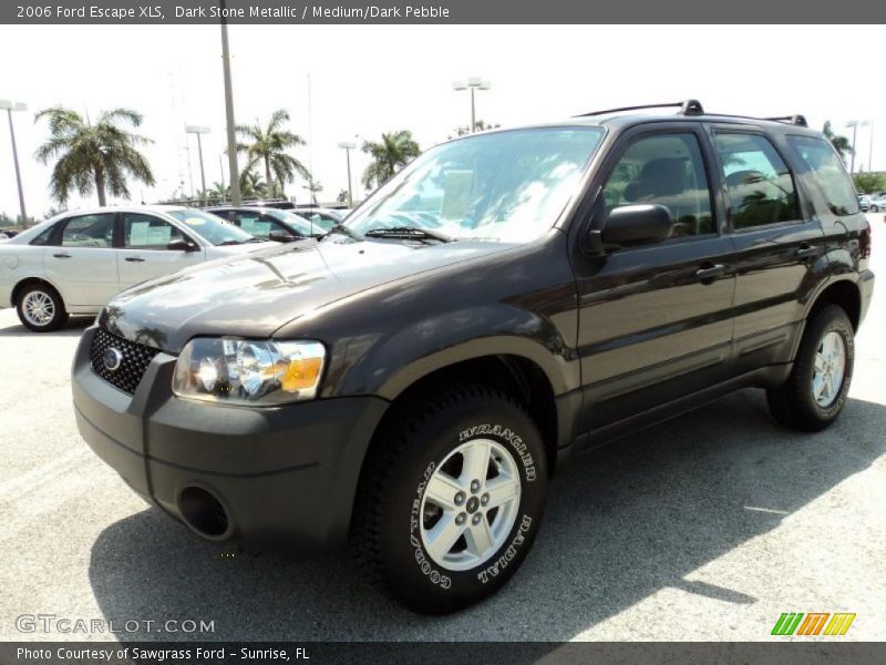 Dark Stone Metallic / Medium/Dark Pebble 2006 Ford Escape XLS