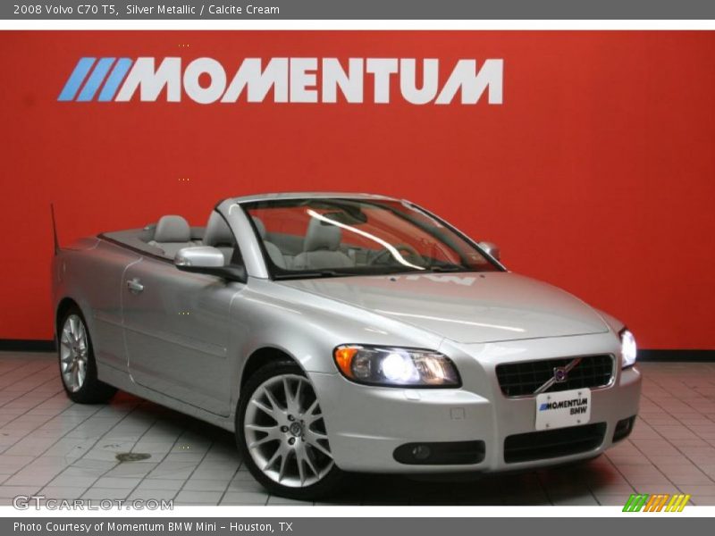 Silver Metallic / Calcite Cream 2008 Volvo C70 T5