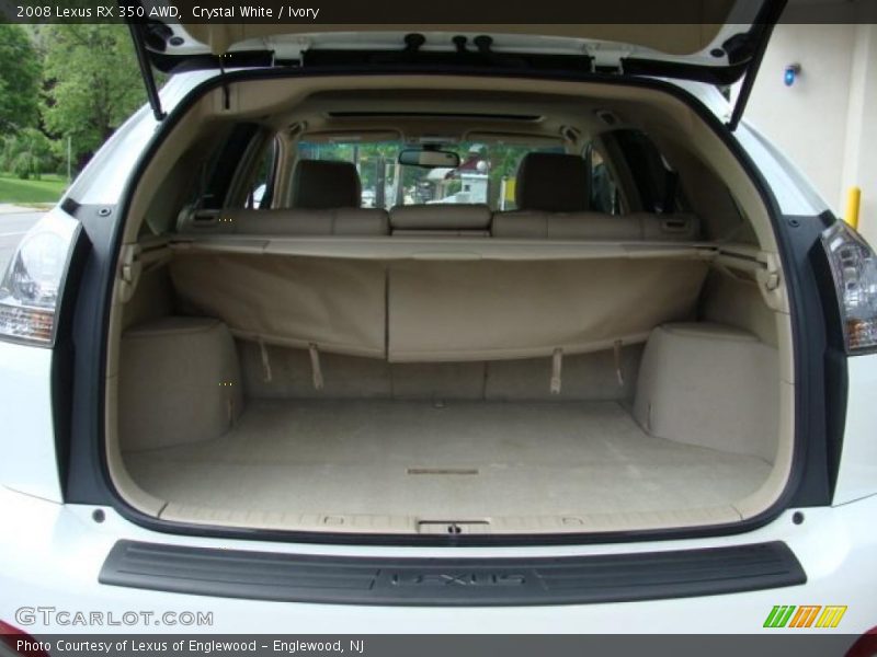 Crystal White / Ivory 2008 Lexus RX 350 AWD