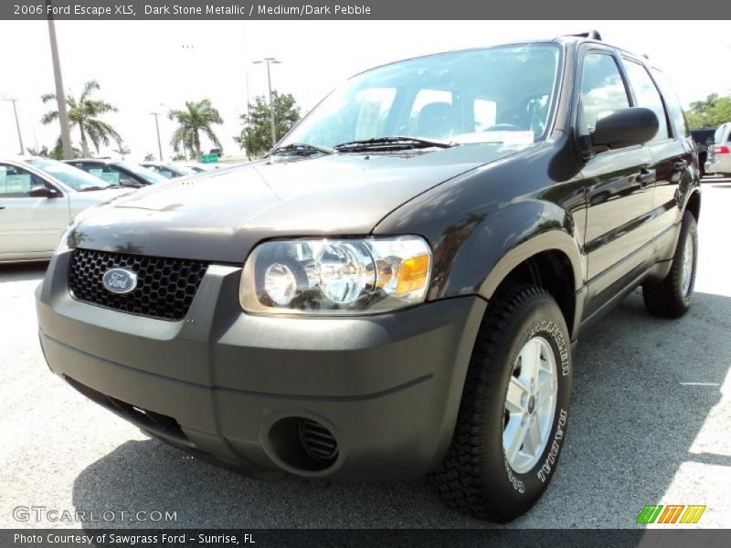 Dark Stone Metallic / Medium/Dark Pebble 2006 Ford Escape XLS