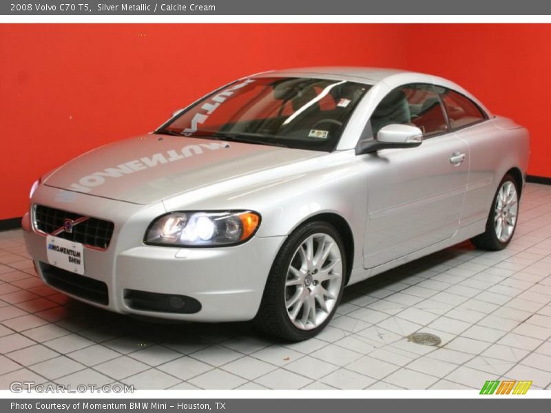 Silver Metallic / Calcite Cream 2008 Volvo C70 T5