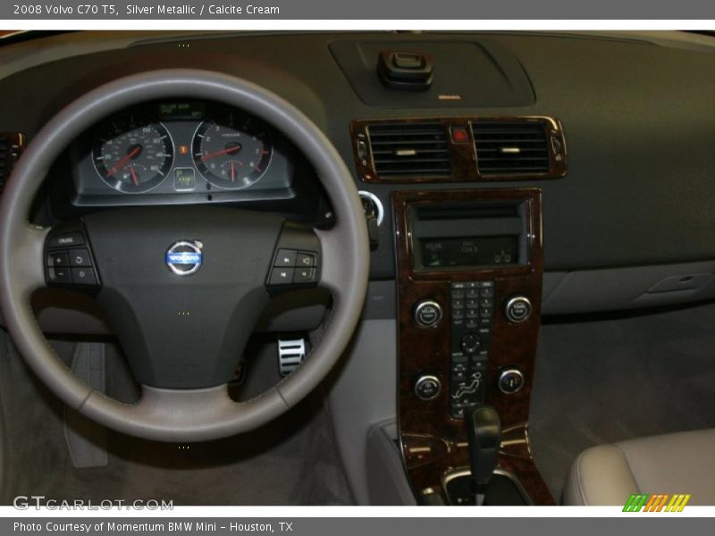 Silver Metallic / Calcite Cream 2008 Volvo C70 T5