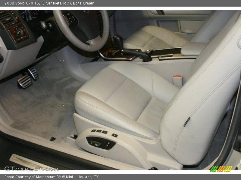 Silver Metallic / Calcite Cream 2008 Volvo C70 T5