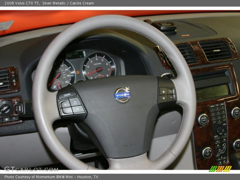 Silver Metallic / Calcite Cream 2008 Volvo C70 T5
