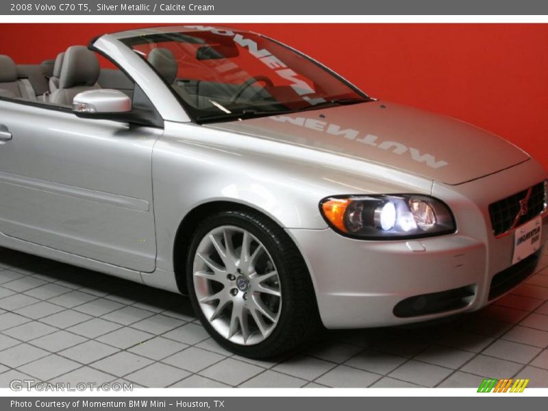 Silver Metallic / Calcite Cream 2008 Volvo C70 T5