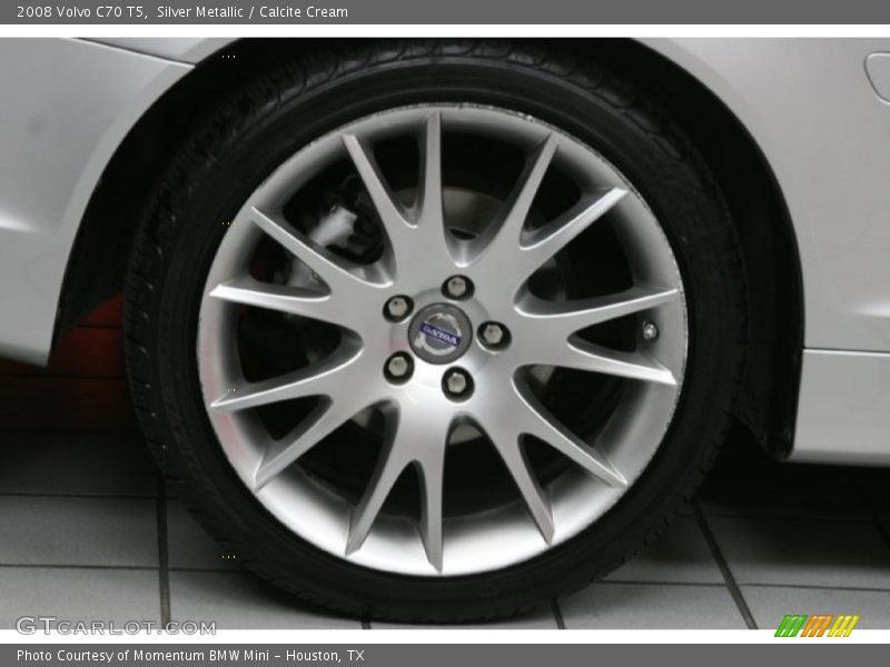 Silver Metallic / Calcite Cream 2008 Volvo C70 T5