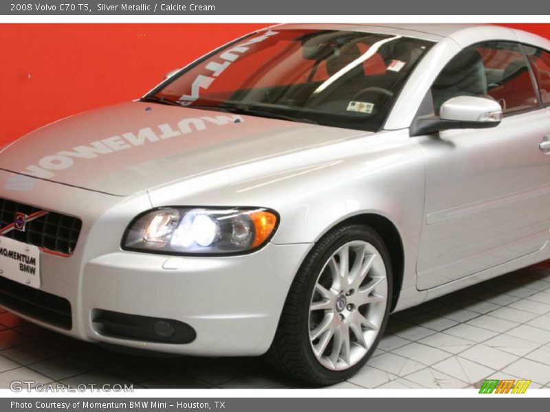 Silver Metallic / Calcite Cream 2008 Volvo C70 T5