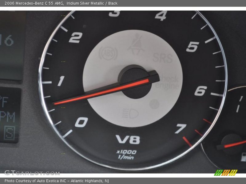 Iridium Silver Metallic / Black 2006 Mercedes-Benz C 55 AMG
