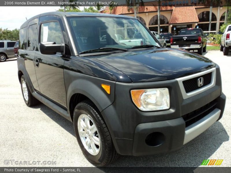 Nighthawk Black Pearl / Black/Gray 2006 Honda Element EX AWD