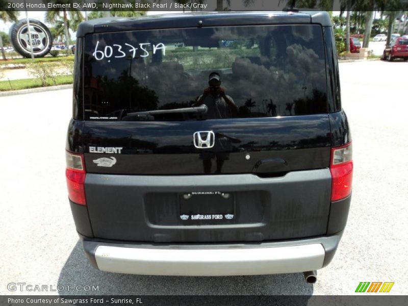 Nighthawk Black Pearl / Black/Gray 2006 Honda Element EX AWD