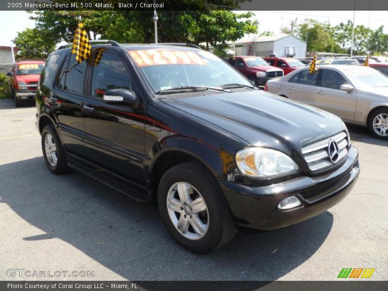 Black / Charcoal 2005 Mercedes-Benz ML 500 4Matic
