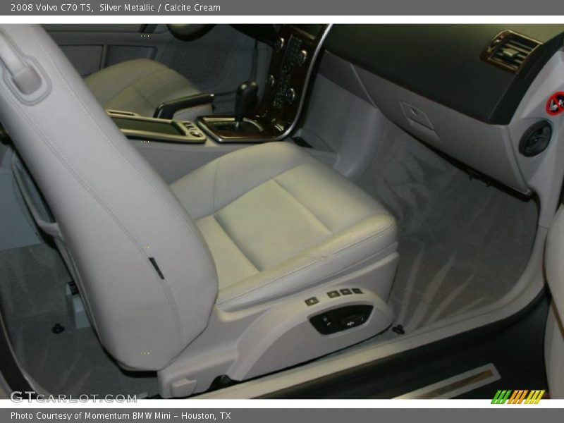 Silver Metallic / Calcite Cream 2008 Volvo C70 T5