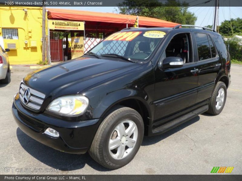Black / Charcoal 2005 Mercedes-Benz ML 500 4Matic