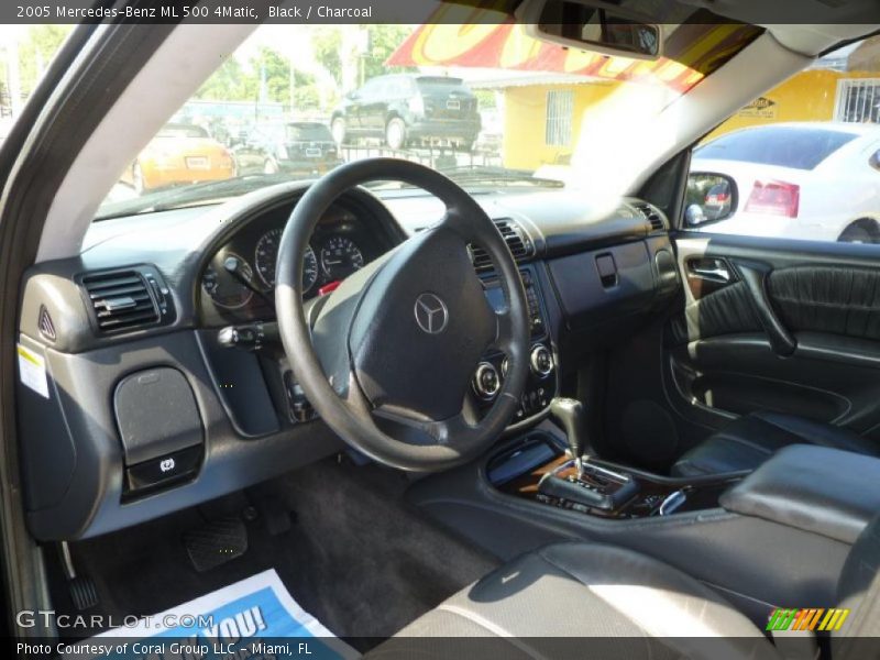 Black / Charcoal 2005 Mercedes-Benz ML 500 4Matic