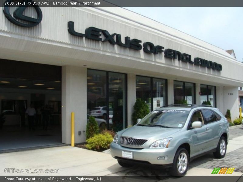 Bamboo Pearl / Parchment 2009 Lexus RX 350 AWD