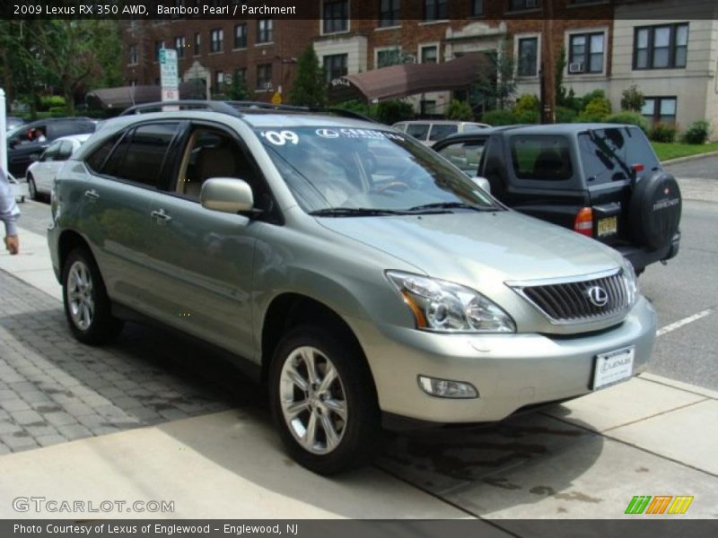 Bamboo Pearl / Parchment 2009 Lexus RX 350 AWD