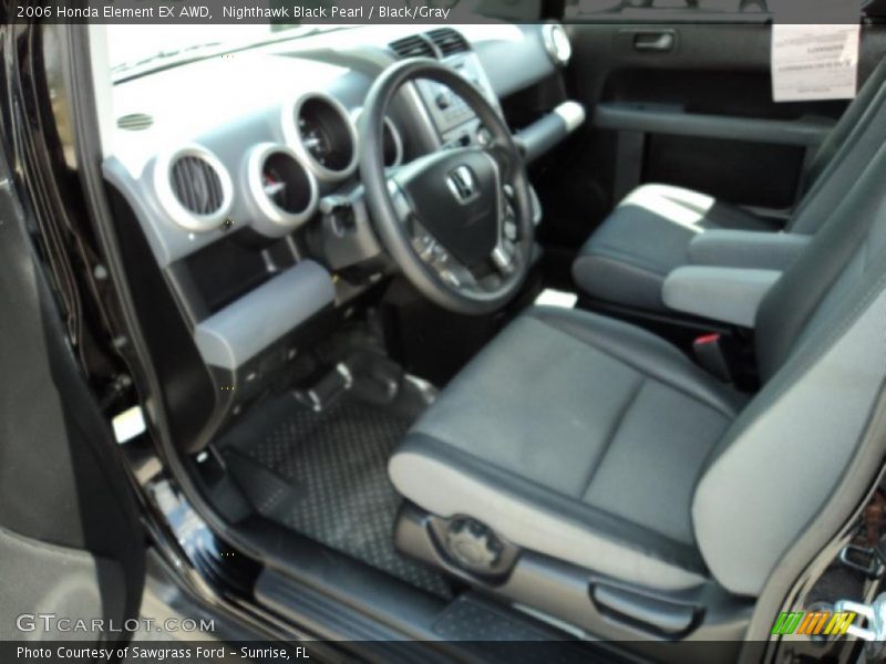 Nighthawk Black Pearl / Black/Gray 2006 Honda Element EX AWD