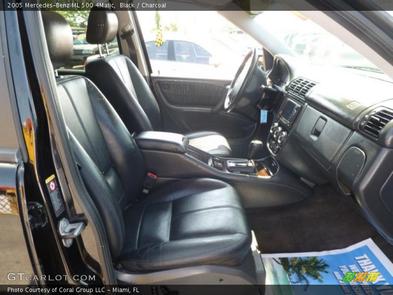 Black / Charcoal 2005 Mercedes-Benz ML 500 4Matic