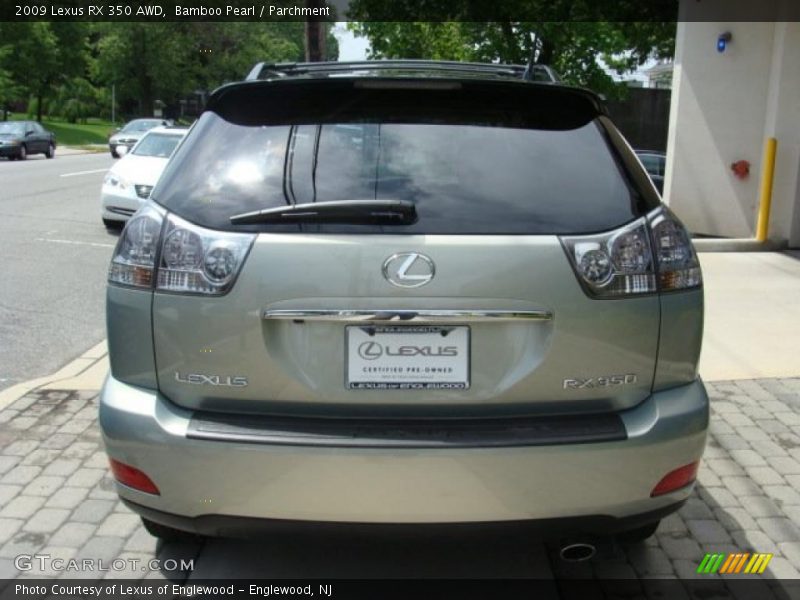 Bamboo Pearl / Parchment 2009 Lexus RX 350 AWD