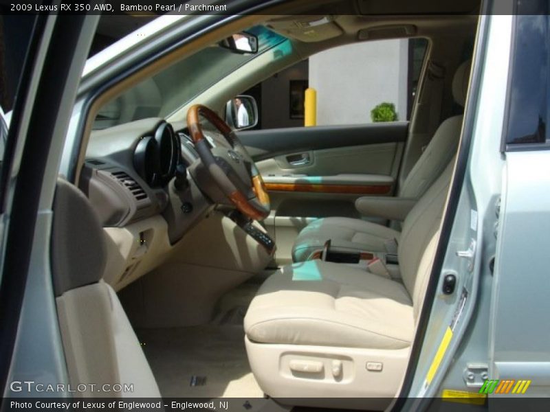 Bamboo Pearl / Parchment 2009 Lexus RX 350 AWD