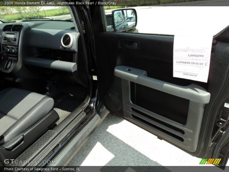 Nighthawk Black Pearl / Black/Gray 2006 Honda Element EX AWD