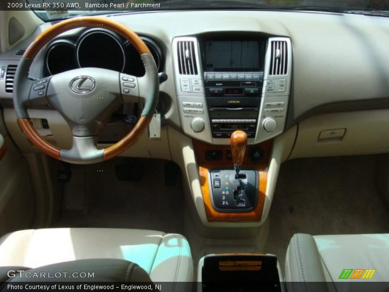 Bamboo Pearl / Parchment 2009 Lexus RX 350 AWD
