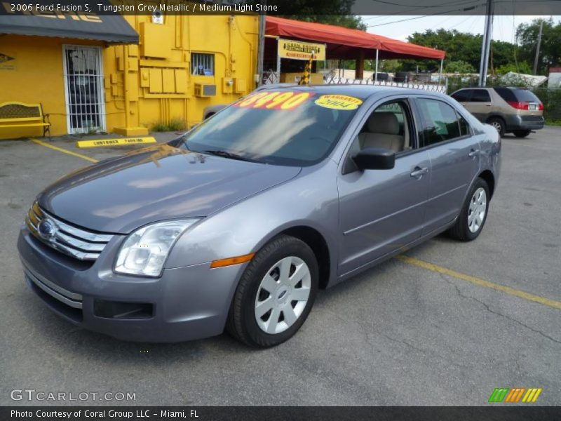 Tungsten Grey Metallic / Medium Light Stone 2006 Ford Fusion S