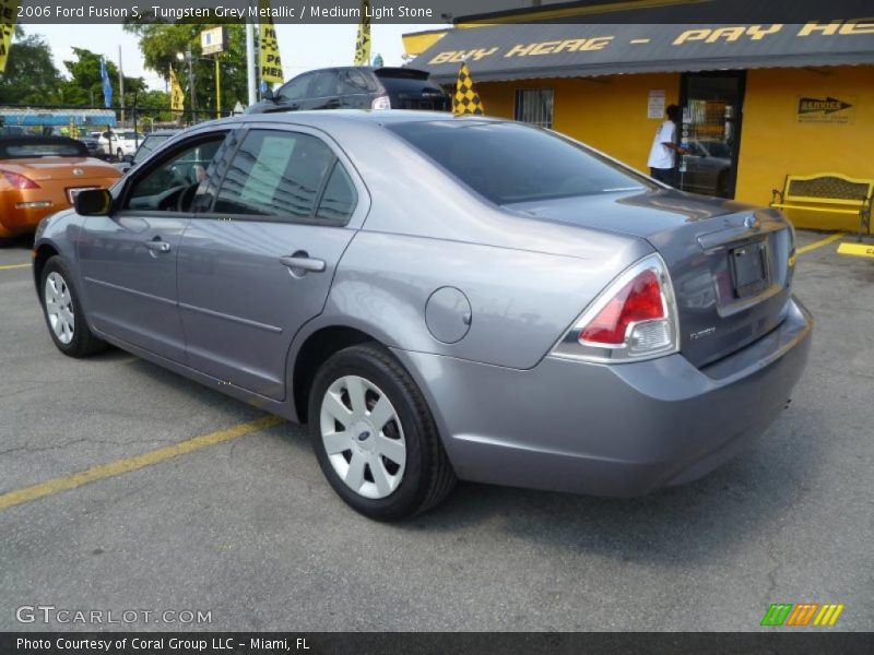 Tungsten Grey Metallic / Medium Light Stone 2006 Ford Fusion S