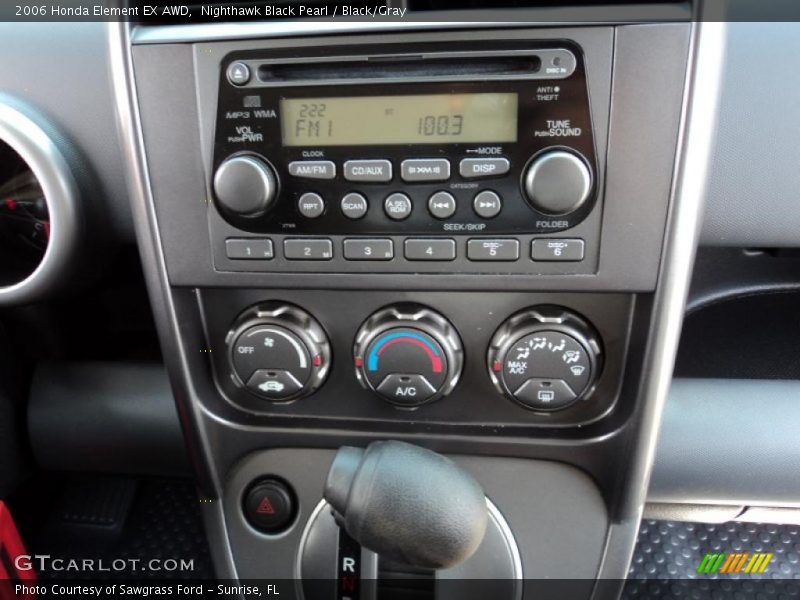 Nighthawk Black Pearl / Black/Gray 2006 Honda Element EX AWD