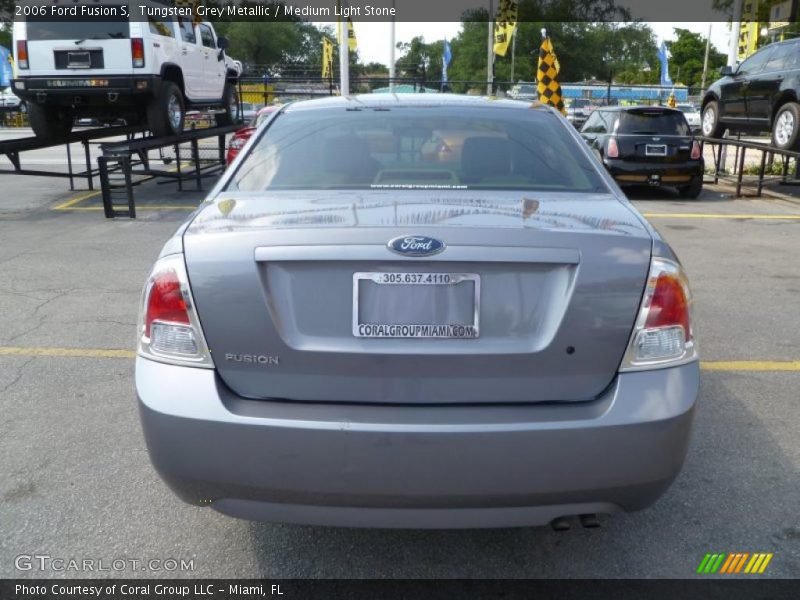 Tungsten Grey Metallic / Medium Light Stone 2006 Ford Fusion S