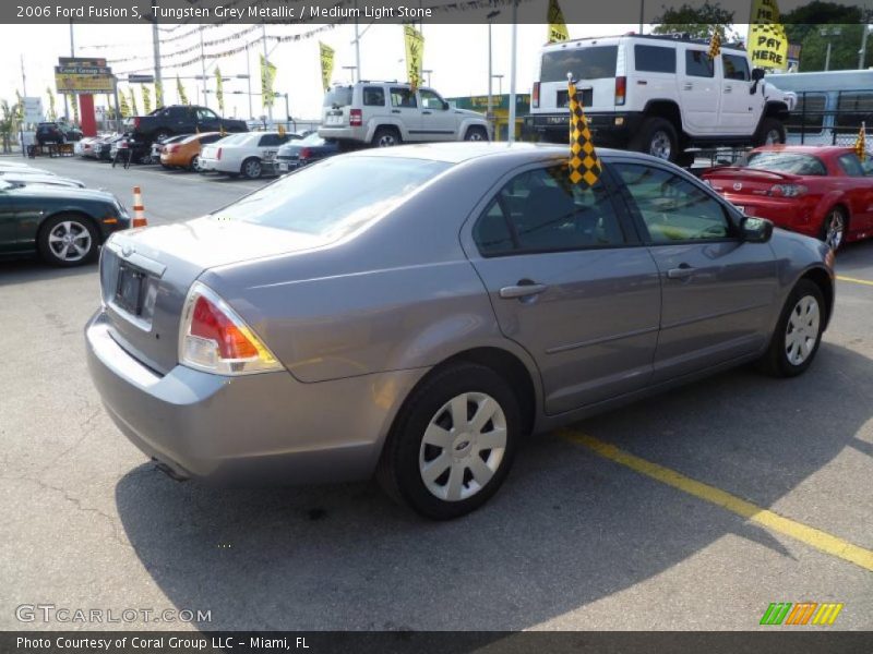Tungsten Grey Metallic / Medium Light Stone 2006 Ford Fusion S