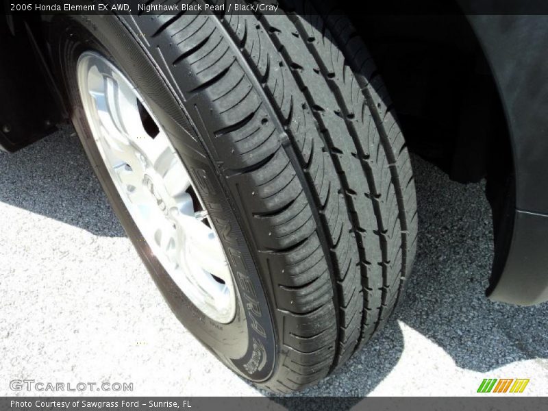 Nighthawk Black Pearl / Black/Gray 2006 Honda Element EX AWD