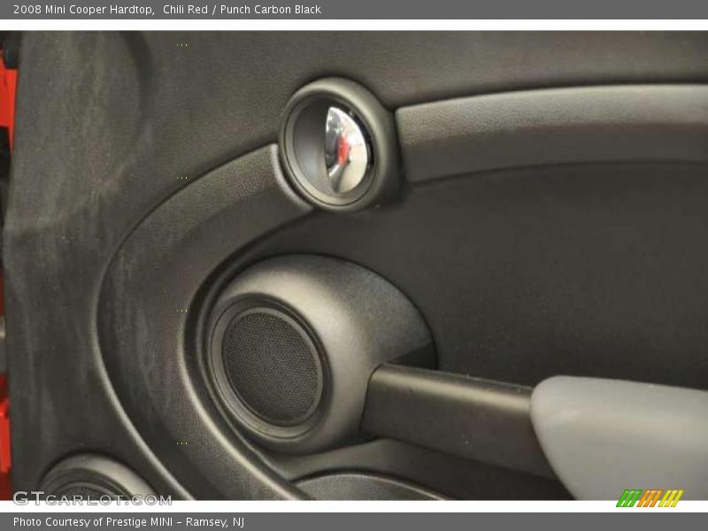 Chili Red / Punch Carbon Black 2008 Mini Cooper Hardtop